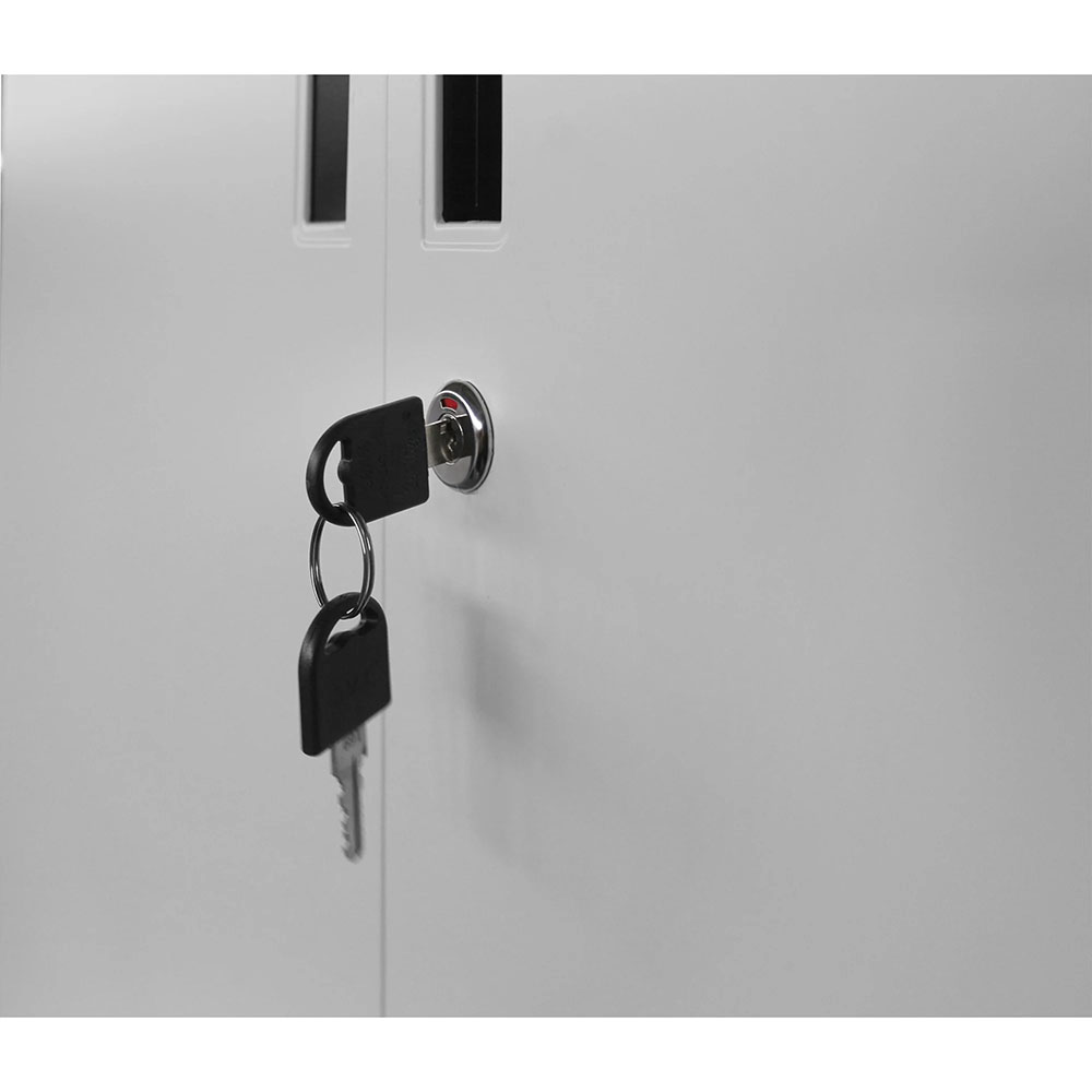 Метален шкаф RFG 900/400/1300 сив